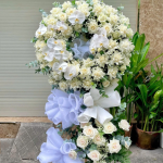 Kệ Hoa Tang Trắng – Thành Kính Phân Ưu