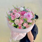 Bó Hoa Tròn Thanh Lịch