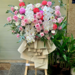 Kệ Hoa Chúc Mừng Thanh Khiết 