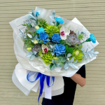 Bó Hoa Sen Đá “Thịnh Vượng & Gắn Kết”