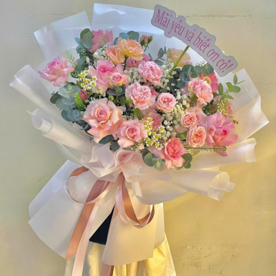 Bó Hoa Dành Tặng Thầy Cô