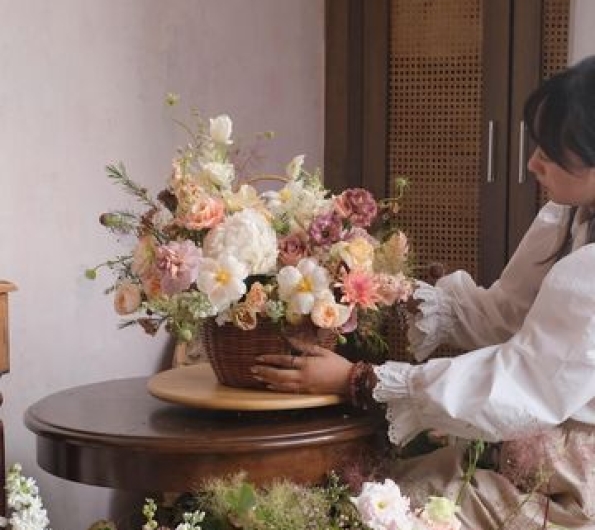 Lớp Học Chuyên Đề Hoa Cưới