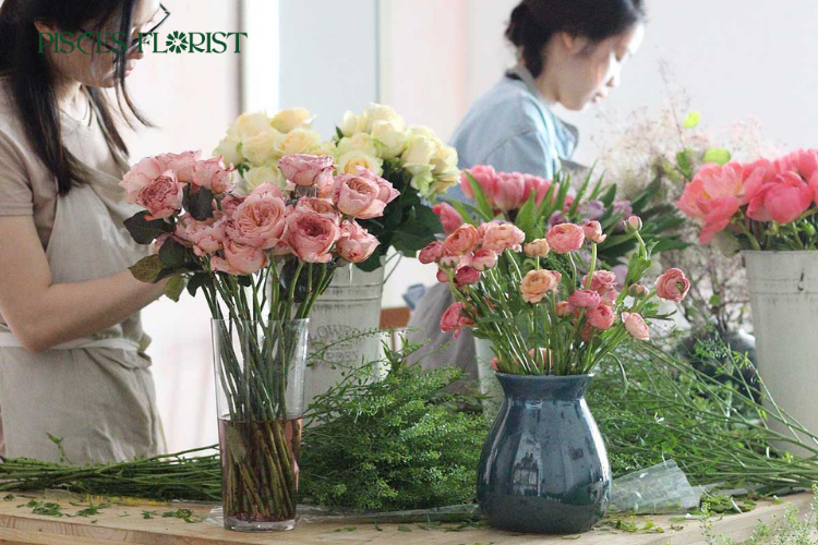 Lớp học cắm hoa chuyên nghiệp