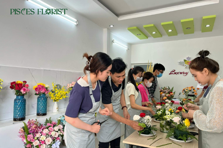 khóa học cắm hoa nâng cao dành cho ai ?